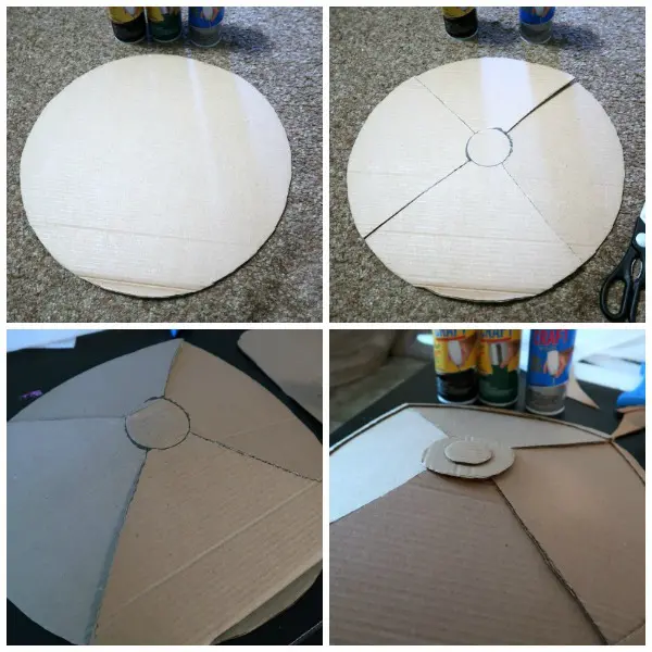 How to make a cardboard shield for pretend play