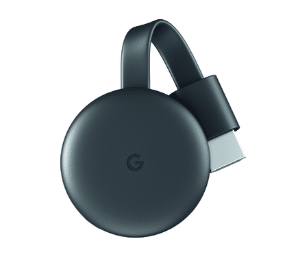 Google Chromecast streaming media player