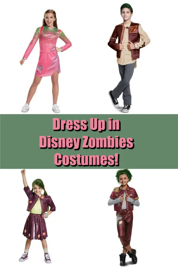 Disney Zombies Classic Zoey Girl's Costume 