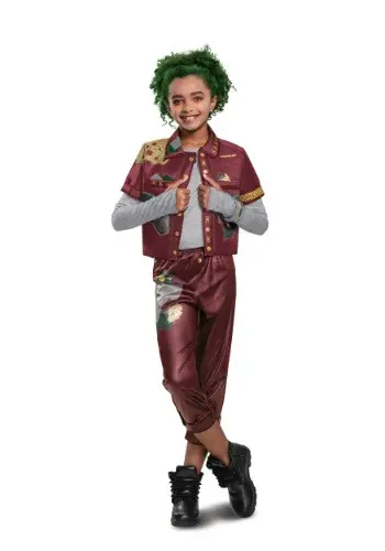 Licensed Disney Zombies Zoey Cheer Outfit Classic Movie Costume Child Girls