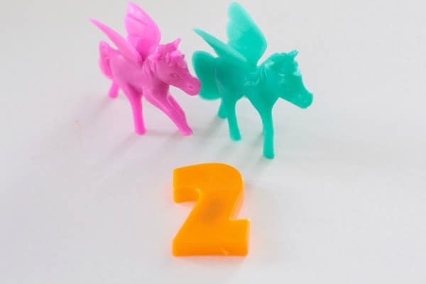 How to play the unicorn counting game to help your children work on math skills.