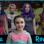 My daughter reacting to watching the Descendants 3 Disney Channel movie trailer