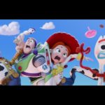 Toy Story 4 Woody, Buzz Lightyear, Jessie, Forky