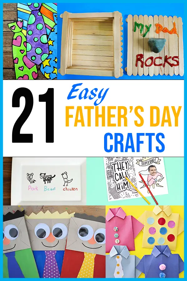 21 Ideas for Easy Kids Crafts