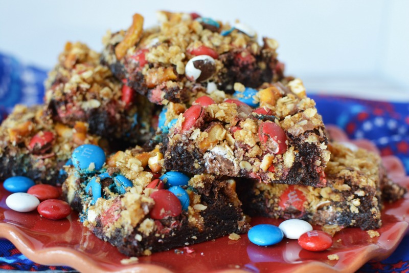 Easy brownie recipe for 4th of July