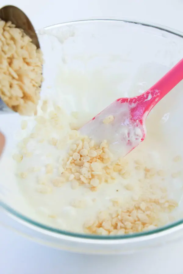 Tips for making rice krispie cereal treats
