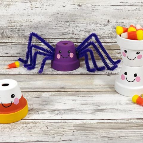 3 Easy Kawaii Inspired Flower Pot Crafts for Halloween 3 Easy Kawaii Inspired Flower Pot Crafts for Halloween