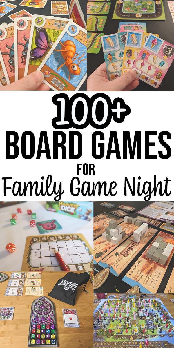 101 Board Games for Family Game Night