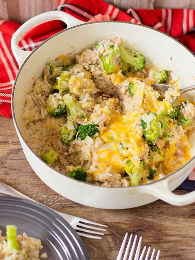 Easy Cheesy Tuna and Rice Recipe Story