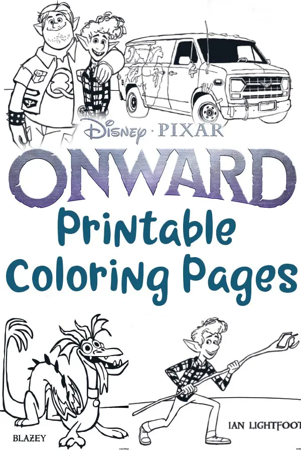 Collage of coloring pages with text overlay