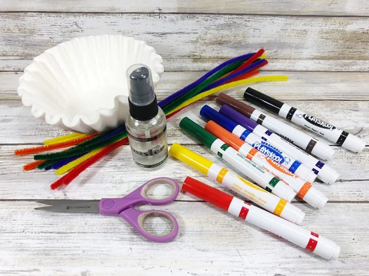 Creative Coffee Filter Butterfly Craft for Kids Fun and Educational