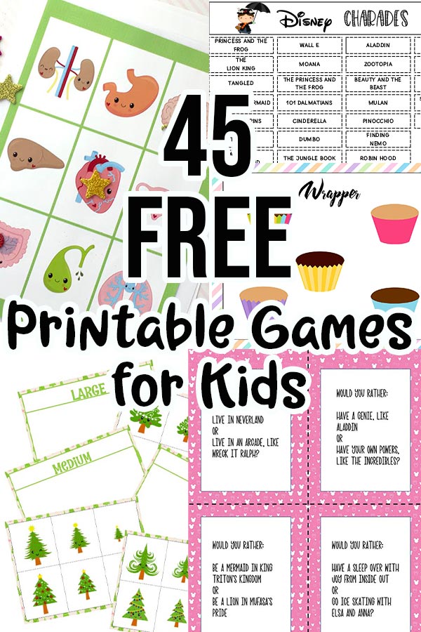 Slime duft fordrejer 45 Free Printable Games for Kids