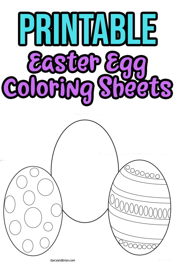 Download Printable Easter Egg Coloring Pages For Kids