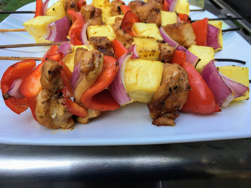 Pineapple Teriyaki Chicken Shish Kabobs Recipe [Soy Free