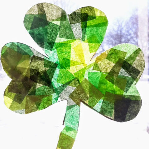 Shamrock Suncatcher Craft