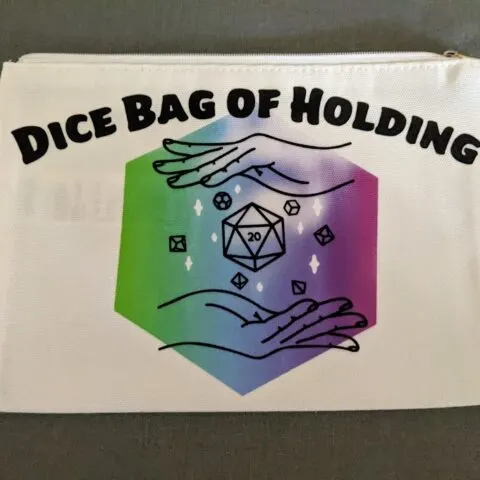 Dice Bag of Holding Infusible Ink Cricut Project