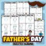 Father's Day Directed Drawing for Kids [Free Printable]