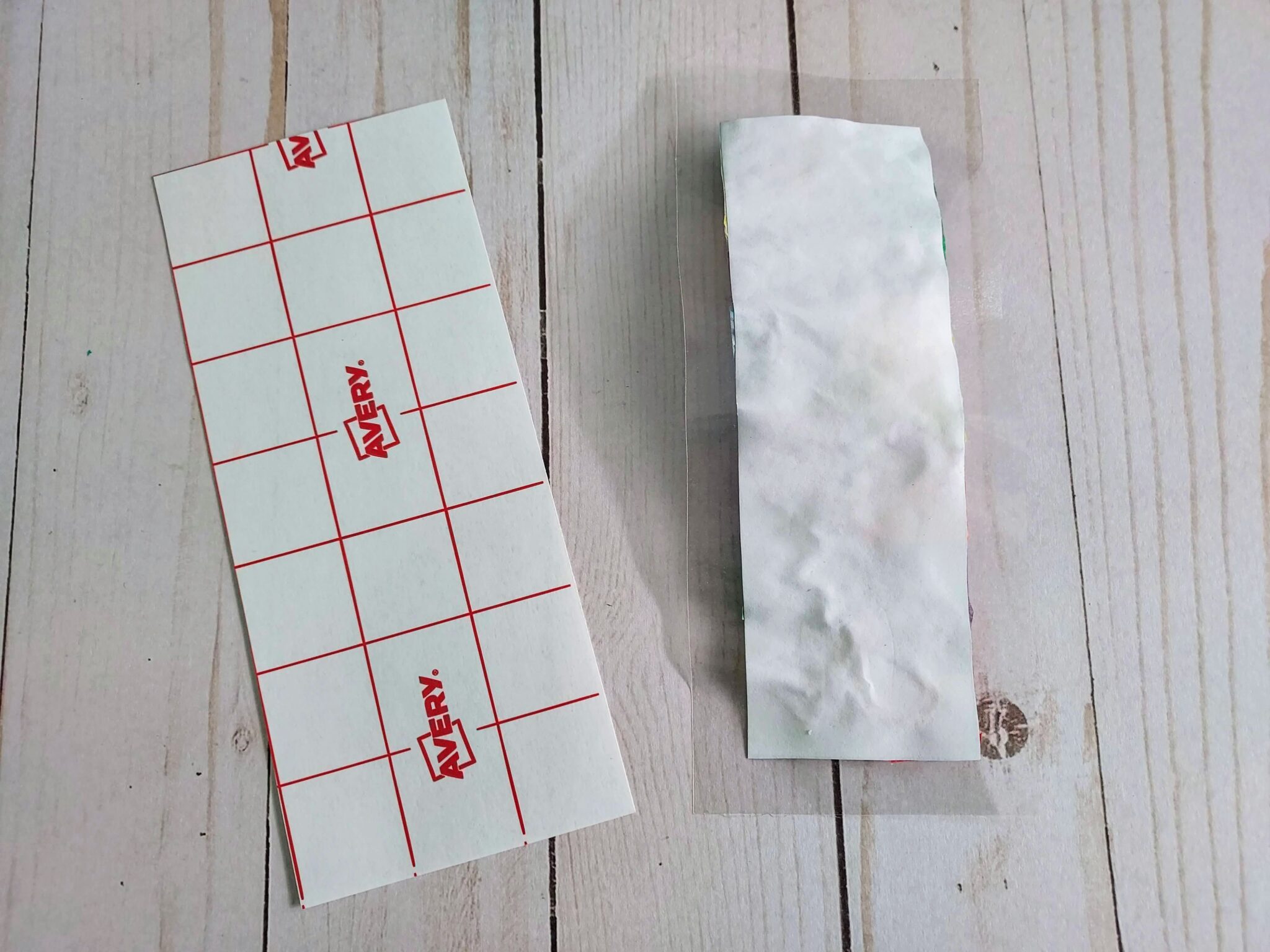 Tissue Paper Bookmark Craft for Kids