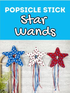 Popsicle Stick Firework Rocket Craft for Kids