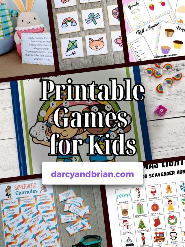 Printable Games for Kids Story