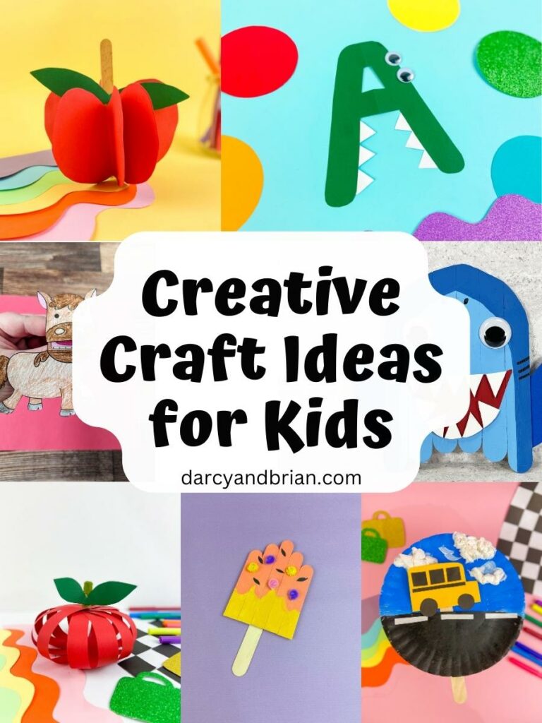 50 Easy Crafts for Kids - DIY Kids' Art Project Ideas