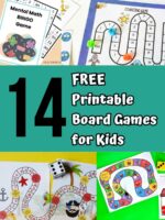 Fun &amp; Educational Free Printable Board Games For Kids