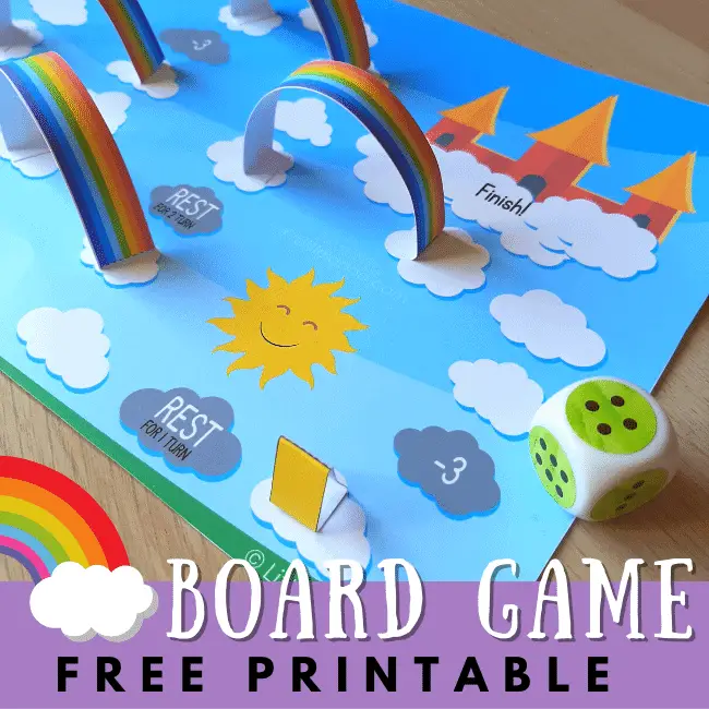 educational board game template