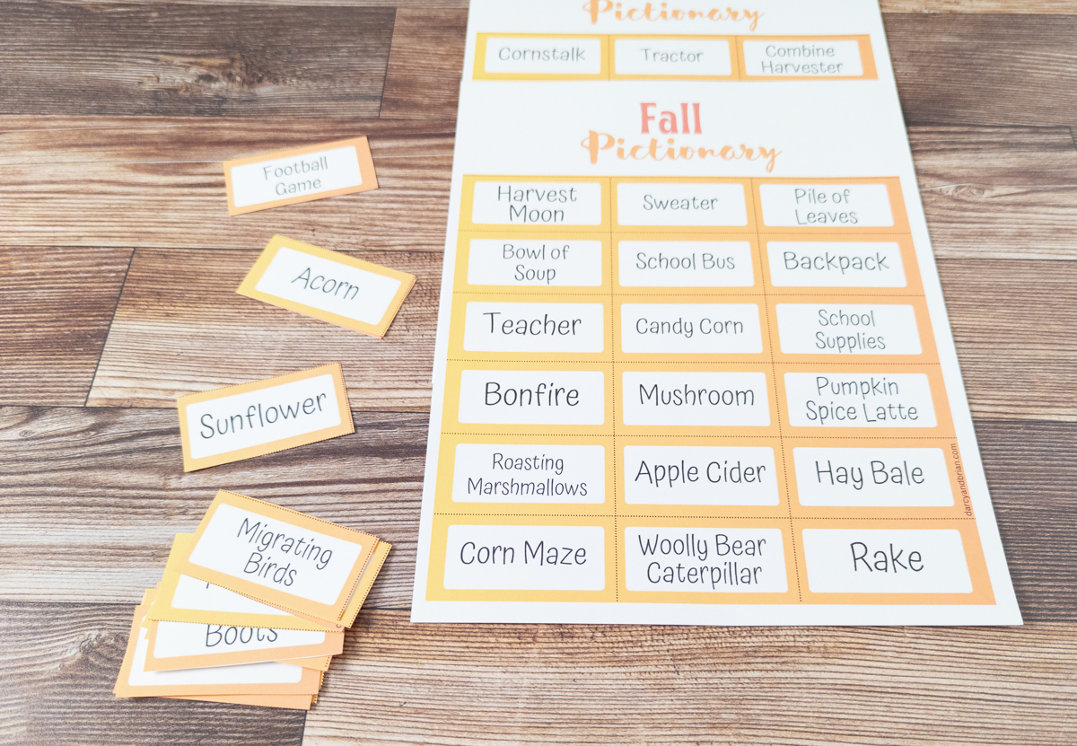 Printable Fall Pictionary Words Fun Drawing Game For Kids printable-fall-pictionary-words-fun-drawing-game-for-kids