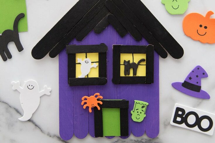 Kids' Craft: Popsicle Stick Halloween Friends – Bronkberry Farms