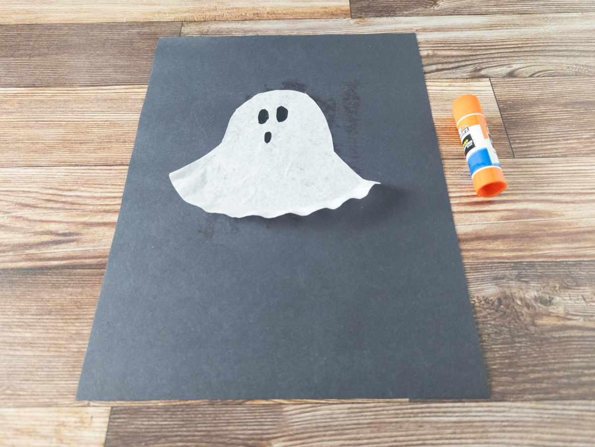 Coffee Filter Ghost Craft Perfect for Preschool & Kindergarten