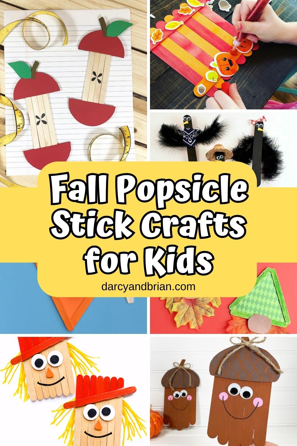 Easy Unicorn Craft Using Popsicle Sticks 