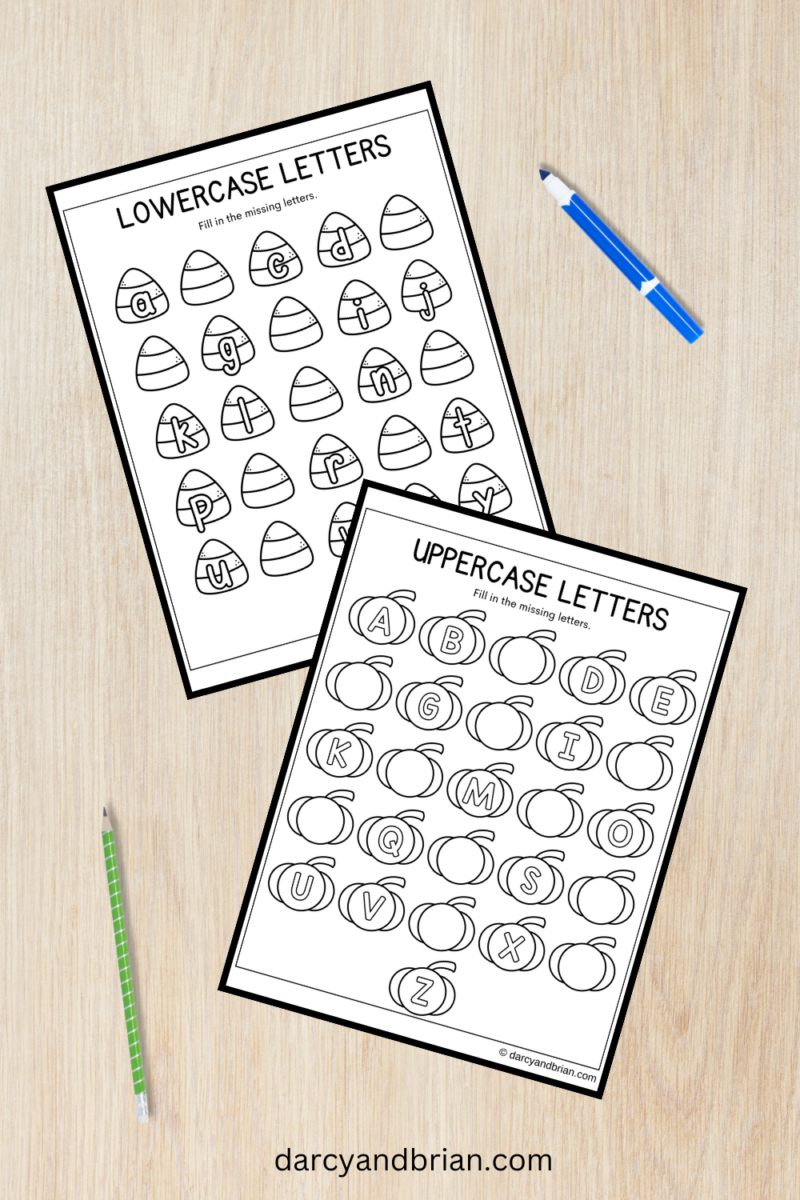 Fun Halloween Pre K Worksheets | Free Preschool Printables