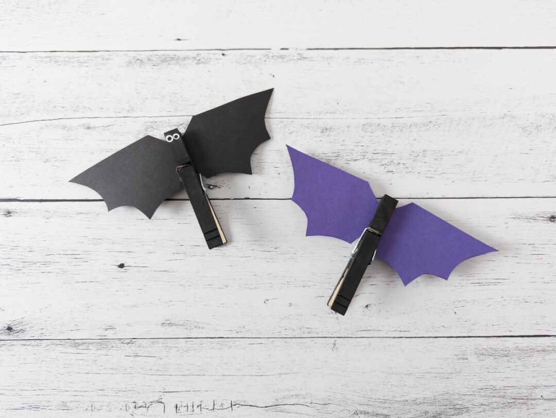 Clothespin Bat Craft Fun Halloween Kids Craft