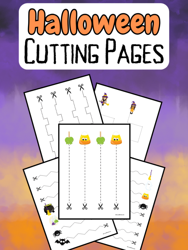 Halloween Cutting Activities For Preschoolers Story