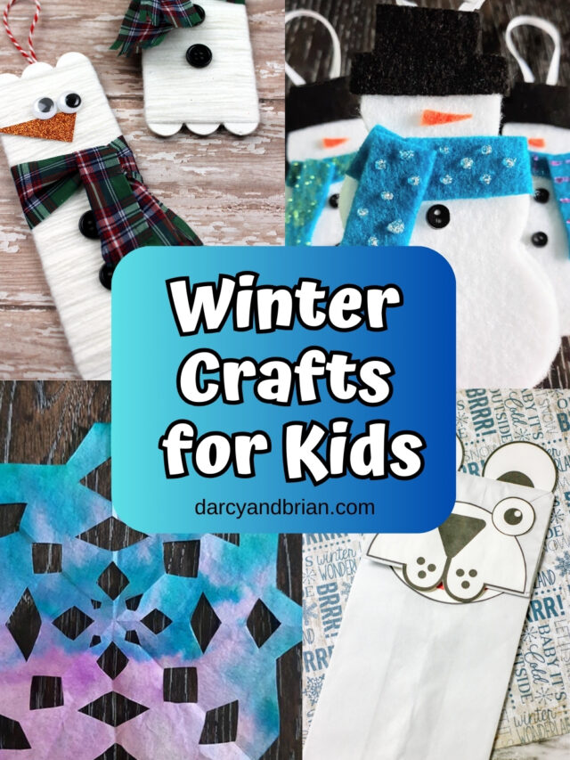 Snowflake Suncatcher Craft for Kids Easy DIY Winter Activity!