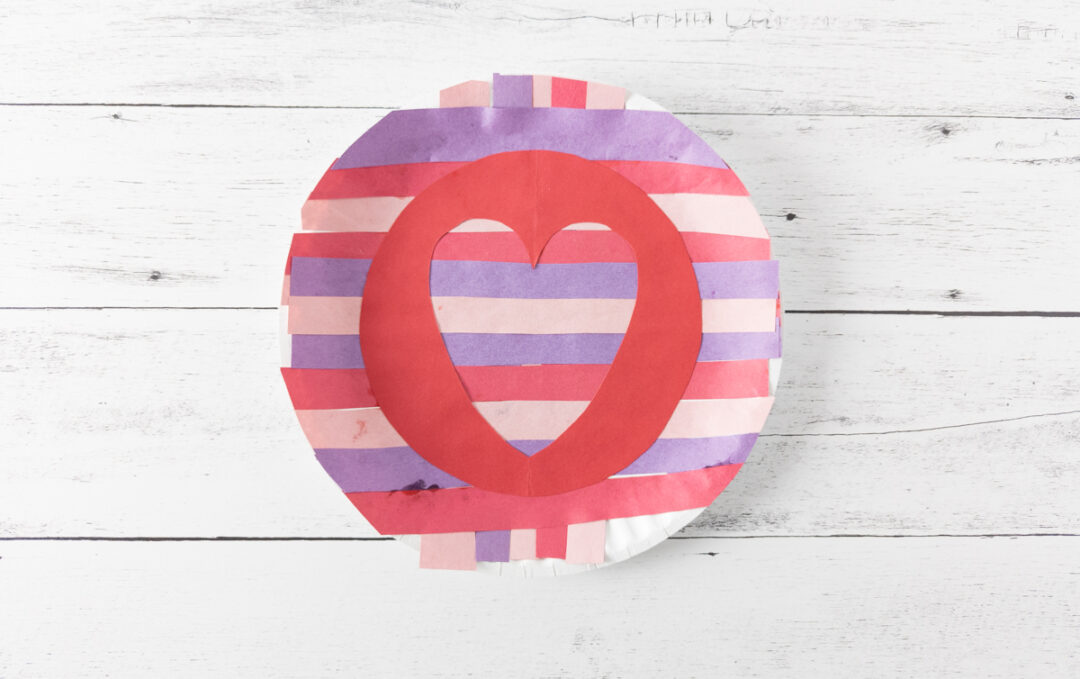 Easy Paper Plate Valentine Craft for Kids | Free Printable Template