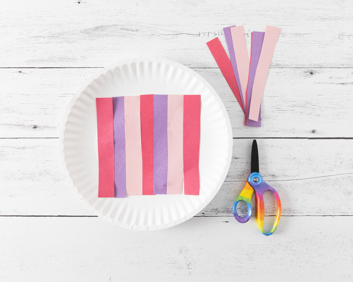 Easy Paper Plate Valentine Craft for Kids | Free Printable Template