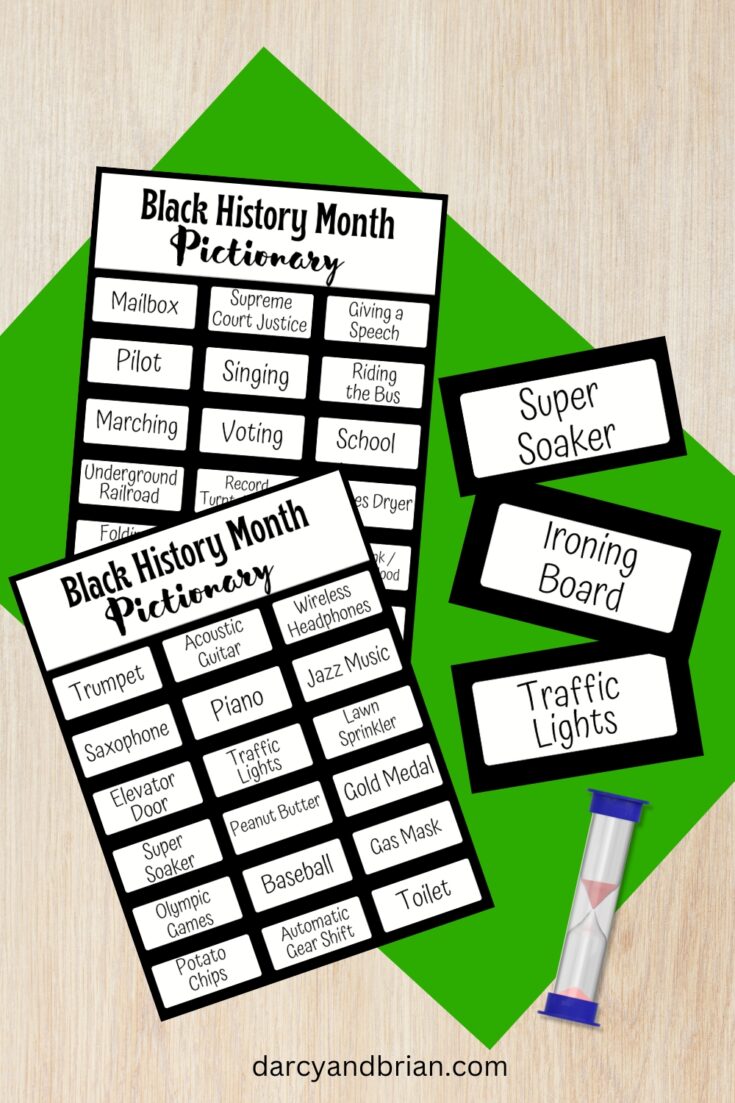 black history month biography template free