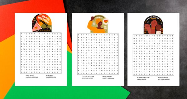 Free Black History Printables for Kids