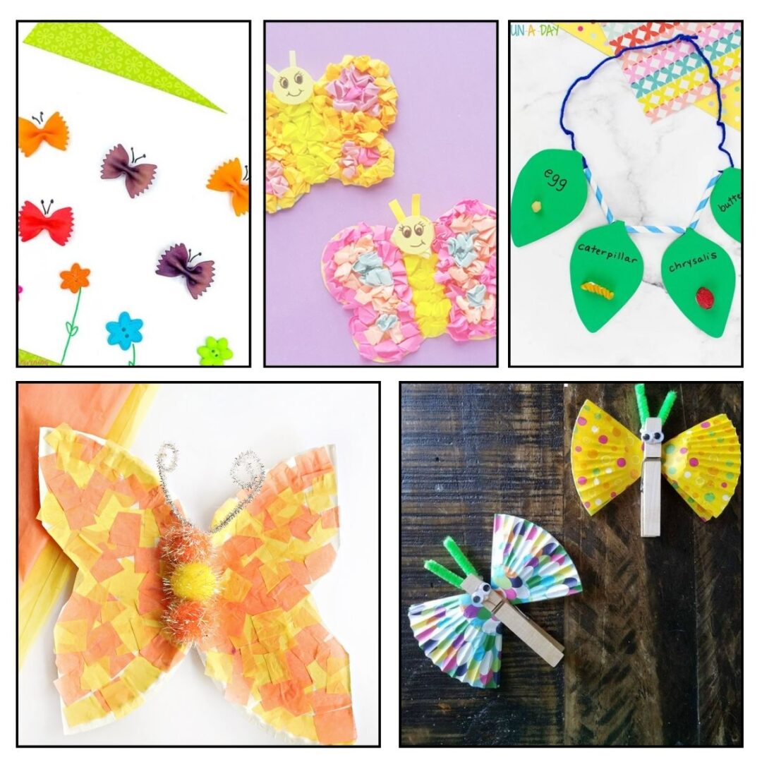 17 Butterfly Crafts for Kids: Creative and Fun Activities