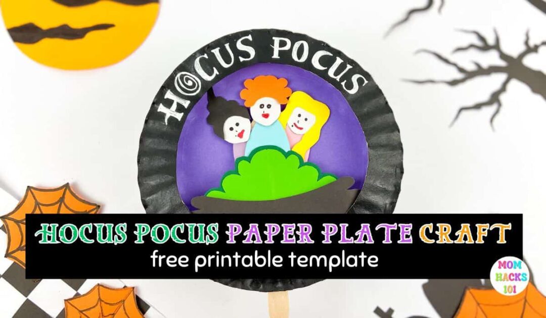 13 Creative Paper Plate Halloween Crafts for Kids