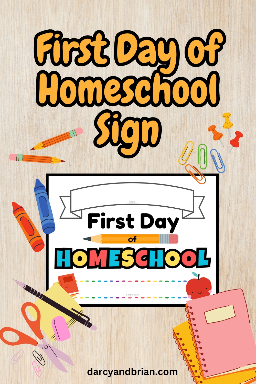 free-printable-first-day-of-homeschool-sign for First Day Of Homeschool Printables Free Free Printable First Day of Homeschool Sign for First Day Of Homeschool Printables Free