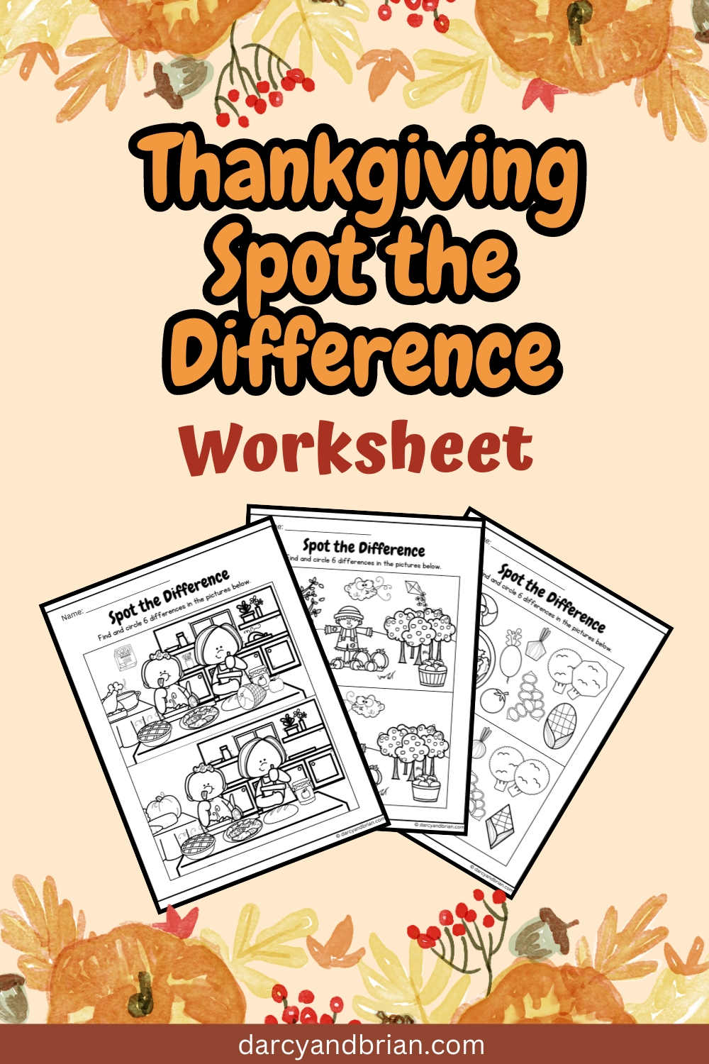 thanksgiving-spot-the-difference-printable-worksheets-for-kids for Free Printable Find The Difference Worksheets Thanksgiving Spot The Difference Printable Worksheets for Kids for Free Printable Find The Difference Worksheets