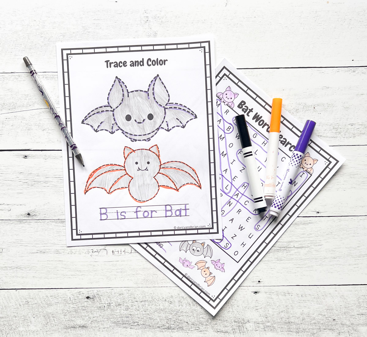 Free Printable Bat Worksheets For Kindergarten
